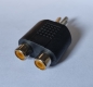 Preview: RCA Weiche Klinkenadapter
